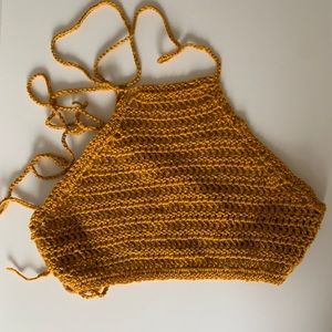 Crochet halter top 🍯